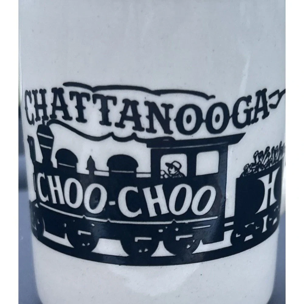 Vintage 70's Chattanooga Choo Choo Hilton Hotel Coffee Mug Railroad Train
